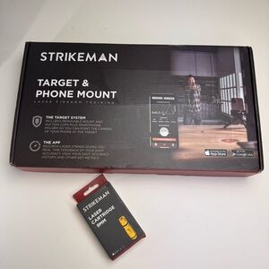 Target & Phone Mount - Black
